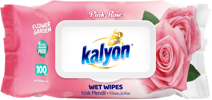 Picture of KALYON mitrās salvetes PINK ROSE 100gb.( Izcelsmes valsts Turcija )