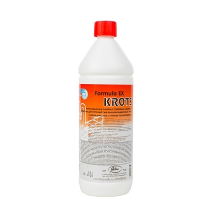 Picture of Kanalizācijas cauruļu tīrīšanas līdz. KROTS Formula EX, 1L