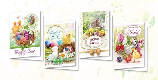 Picture of Karnet B6 Wielkanoc wieckie (10szt) EDUKAMP