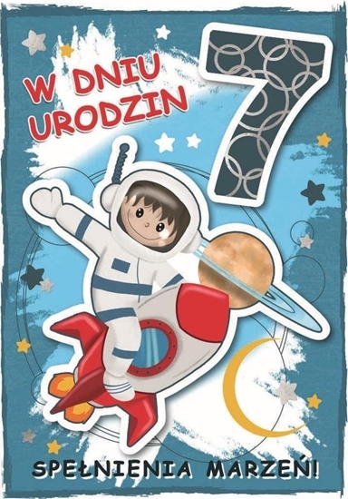 Изображение Karnet urodziny 7