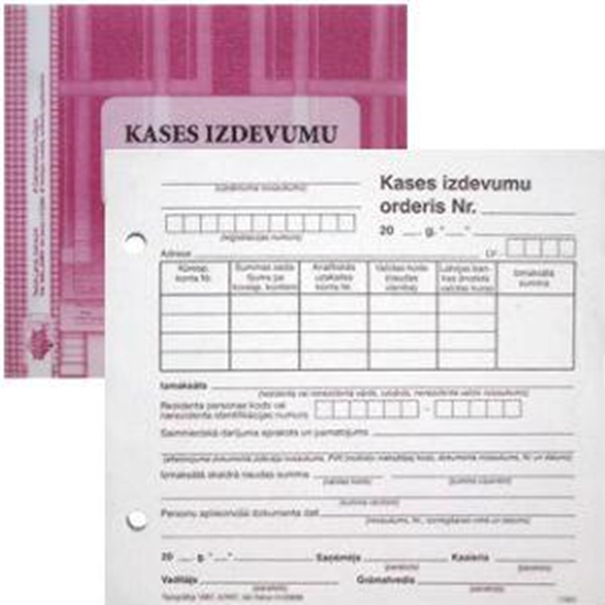 Picture of Kases izdevumu orderis A5V spec.