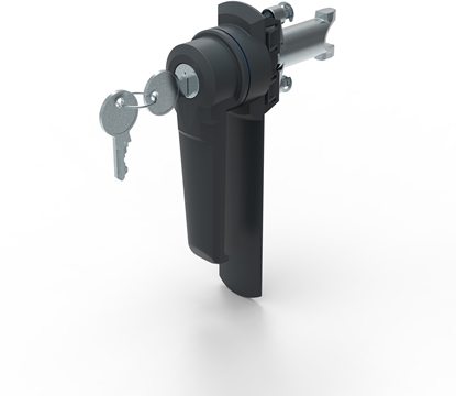 Attēls no Klamka z zamkiem nr 405, dostarczana z 2 kluczami XL3S 4000 339718