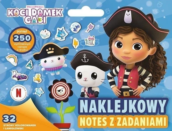 Изображение Koci Domek Gabi. Naklejkowy notes z zadaniami