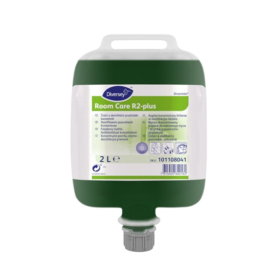 Picture of konc. Tīrišanas un dezinfekcijas lidzeklis Room Care R2-plus (2x2L)