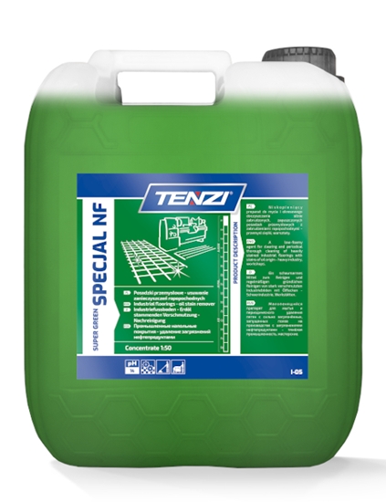 Picture of Koncentrēts tīrīšanas līdzeklis TENZI SUPER GREEN SPECJAL NF 10L (60gab./pal)