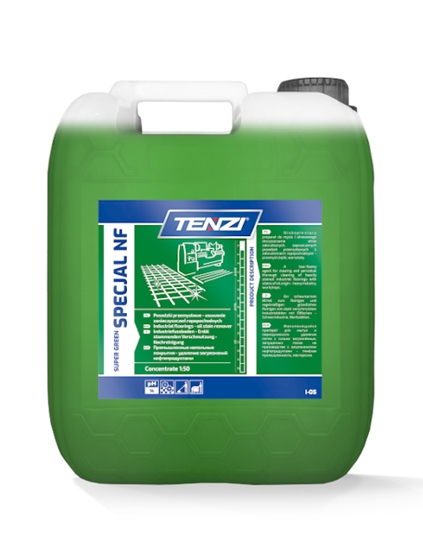 Picture of Koncentrēts tīrīšanas līdzeklis TENZI SUPER GREEN SPECJAL NF 5L (120gab./pal)
