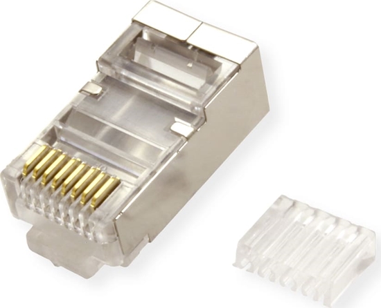 Изображение Konektori Cat.6/6A, STP, for Stranded Wire, 100gab., VALUE