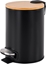 Attēls no Kosz na mieci azienkowy 3l (czarny)