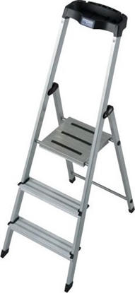Picture of Krause Safety Drabina wolnostojca jednostronna aluminiowa 3 stopniowa (126313)