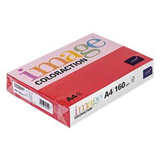 Picture of Krāsains papīrs A4, 160g/m2, 250 loksnes, Chile tumši sarkans, Image Coloraction