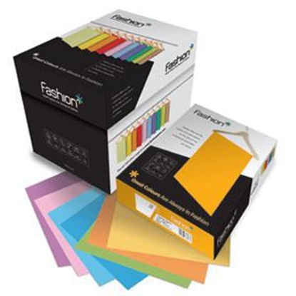 Picture of Krāsains papīrs A4, 50 loksnes, 160g/m2, koraļļu sarkana krāsa, Image Coloraction