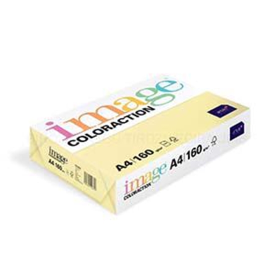 Picture of Krāsains papīrs A4, 160g/m2, 250 loksnes, Desert/Bāli dzeltens, Image Coloraction