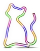 Picture of Led lampa Meow In Color Neon effect