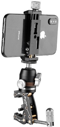 Picture of Leofoto Pocket Clamp MC-30 + Kit incl. Mini Ballhead MBH-19 + Inteligentny telefon Holder PC-90