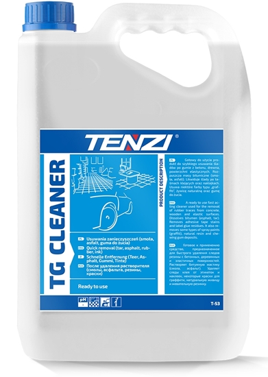 Picture of Līdzeklis uzlīmju, gumijas un darvas pēdu noņemšanai TENZI TG Cleaner 5L (1gb/kastē,120gb/