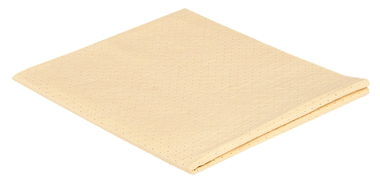 Picture of Logu tīrīšanas auduma, perforēts, dzeltens, 38x35cm, 250gr/m2, 10gab/kastē
