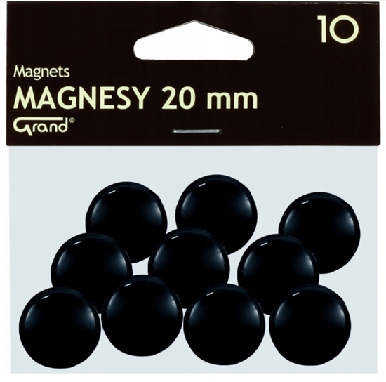 Picture of Magnēti 20 mm, melna krāsa PL