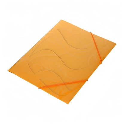 Picture of Mape ar gumiju BAROCCO A4, oranža, Forpus