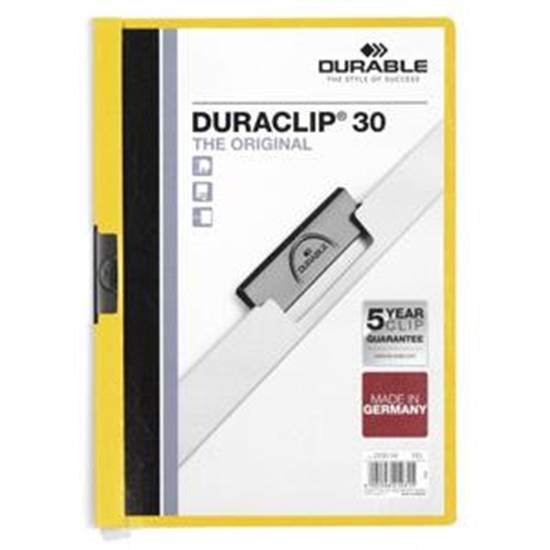 Picture of Mape Duraclip Original 30 DURABLE, dzeltena