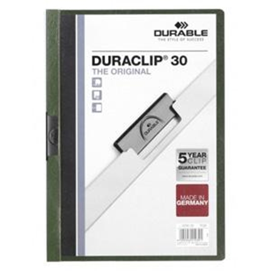 Picture of Mape Duraclip Original 30 DURABLE, tumši zaļa