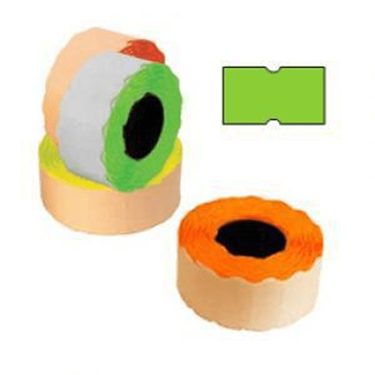 Picture of Marķēšanas lente 21,5 x 12mm, zaļa, 1000 uzlīmes rullī