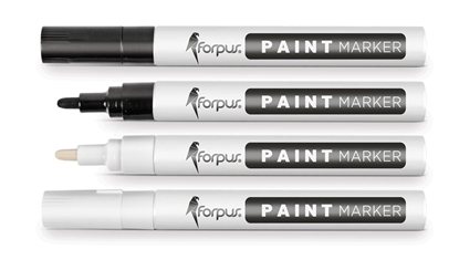 Picture of Marķieris PAINT, permanents, melns