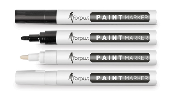 Picture of Marķieris PAINT, permanents, melns