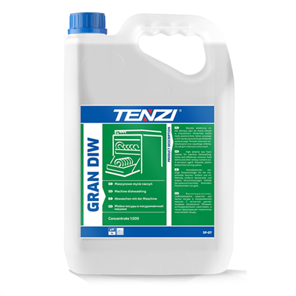 Picture of Mazgāšanas līdzeklis trauku mazgājamām mašīnām TENZI Gran Diw BLUE 5L
