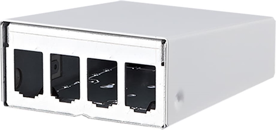 Изображение Metz Connect Modul AP-Gehäuse 4 Port reinweiß RAL9010