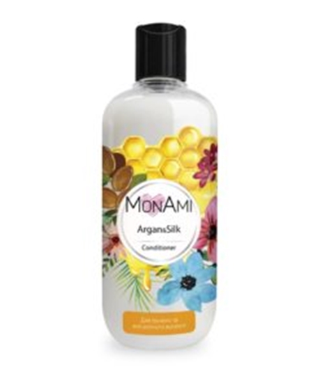 Picture of MonAmi matu kondicionieris ARGAN & SILK 500ml ( Izcelsmes valsts Ukraina )