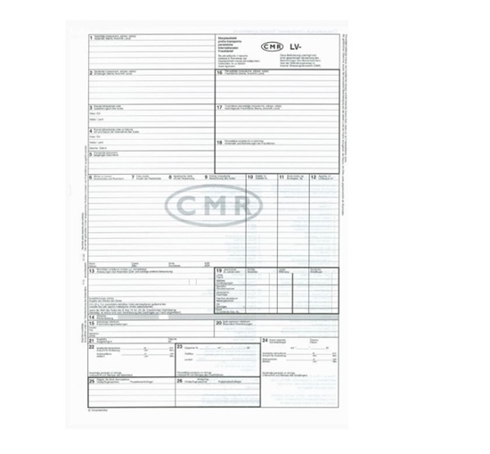 Picture of Muitas deklarācijas CMR A4-100 lapas paškopējošas