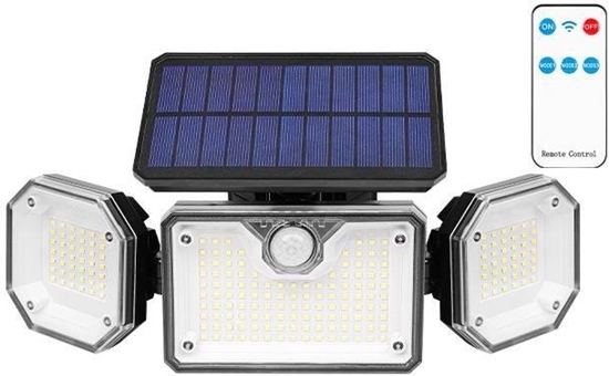 Picture of NAWIETLACZ LED 226 SMD SOLARNY + PIR 9619