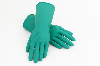 Picture of Nitril cimdi, "Super Nitrile", 33cm, zaļi, 400mik, (S), (pāris)