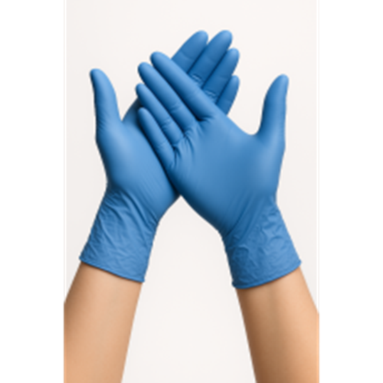 Picture of Nitrila cimdi bez pūdera, "Epiderm protect blue plus", 24cm, zili, (S), (100gab), (10iep/k