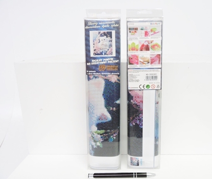 Picture of Norimpex Diamentowa mozaika Biay kotek 30x40cm 2000392