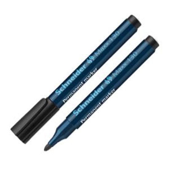 Picture of Noturīgais marķieris 130 melns 1-3mm Schneider