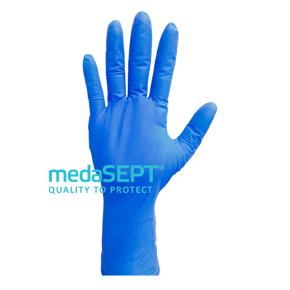 Picture of Pagarināti cimdi medaSept PREFER BLUE LONG, izm.S, N100