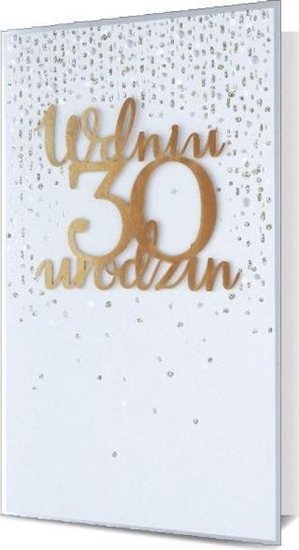 Picture of Pan Dragon Karnet KL B6 Urodziny 30 HM100-977