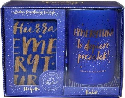 Изображение Pan Dragon Zestaw kubek + skarpety Emerytura (461090) - 5901854966878