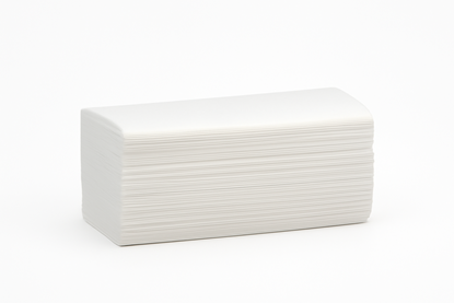 Picture of Papīra dvieļi V - veida, PAPERBLU, celuloze, 210 lock., 2 slāņi, 25 x 21 cm, 16g/m2, 15pac