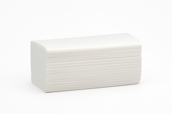 Picture of Papīra dvieļi V - veida, PAPERBLU, celuloze, 210 lock., 2 slāņi, 25 x 21 cm, 16g/m2, 15pac