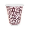Picture of Papīra glāzes 240ml (8oz), "Cup Brown", (50gab), (netto svars 0,37 kg)