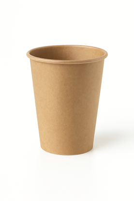 Picture of Papīra glāzes 240ml (8oz), KRAFT,  (50gab)