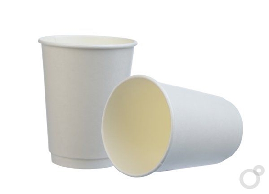 Picture of Papīra glāzes 2-sl. 360ml (12oz), "White"  (25gab), (netto svars 0,41 kg)