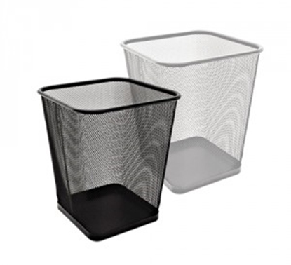 Picture of Papīrgrozs 15 l, izmērs 28 x 28 x 30 cm augstums, melns
