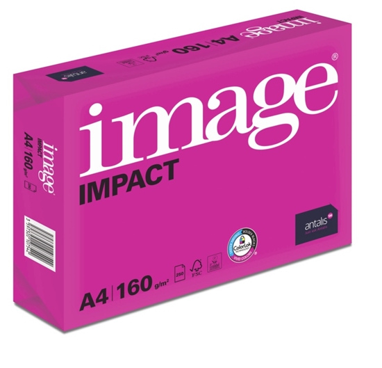 Picture of Papīrs A4, 160gr/m2, 250 loksnes, Image Impact