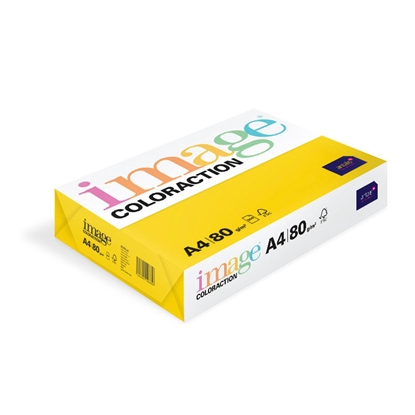 Picture of Krāsains papīrs A4, 80g/m2, 500 loksnes, Sevilla/tumši dzeltena krāsā, Image Coloraction
