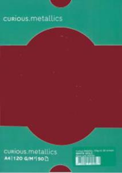 Picture of Papīrs Curious Matallick Red lacquer, A4, 120g, 50 loksnes