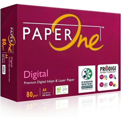 Picture of Papīrs A3, 80g/m2, 500 loksnes, Paper One Premium Digital
