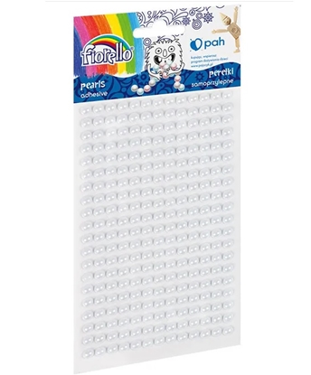 Picture of Pašlīmējošas pērlītes baltas d5mm 260gab. Fiorello
